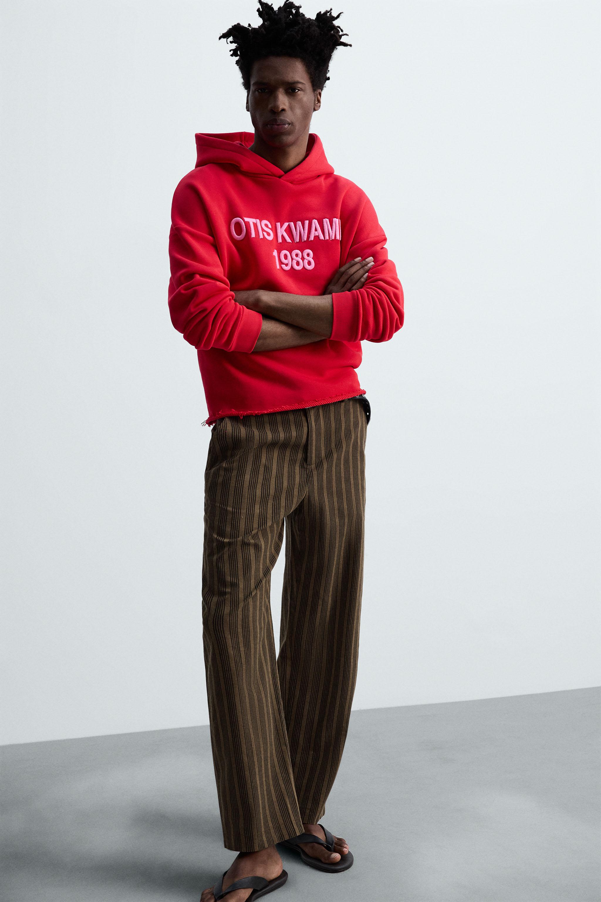 EMBROIDERED HOODIE SWEATSHIRT © OTIS KWAME KYE QUAICOE